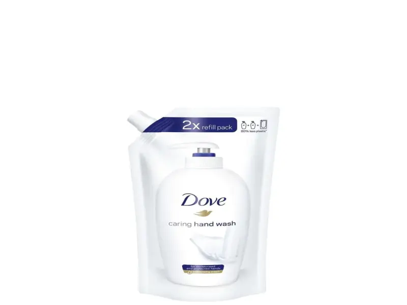 10x Dove Hand Soap Refill Caring Hand Wash - Original - 500ml