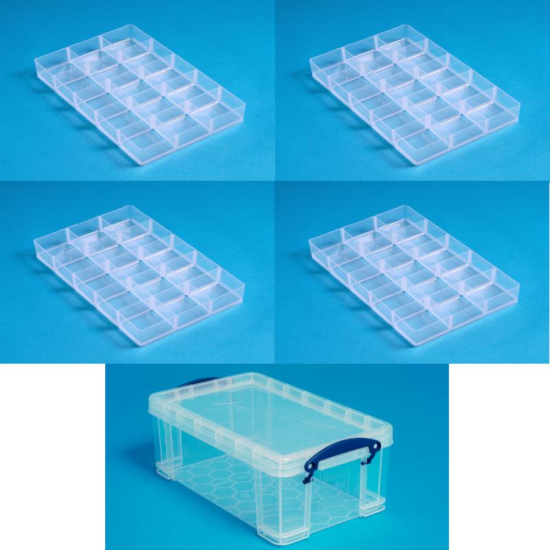 Really Useful Box Plastic Storage 9 Litre 255 x 395 x 155 mm