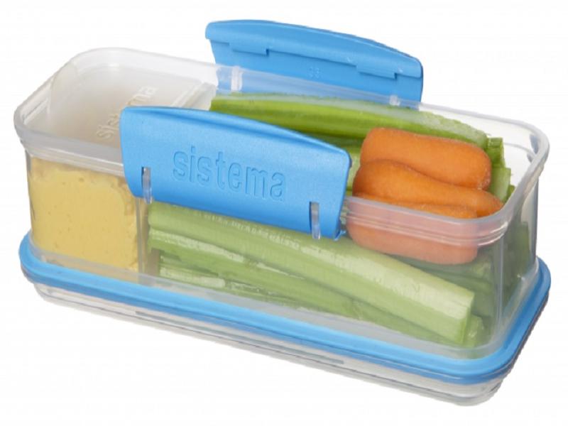 Sistema Snack Attack To Go Snack and Dip Container Pack 