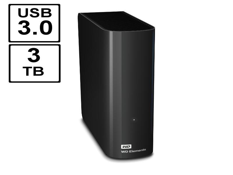 WD Elements Portable 5 To Noir (USB 3.0) - Disque dur externe