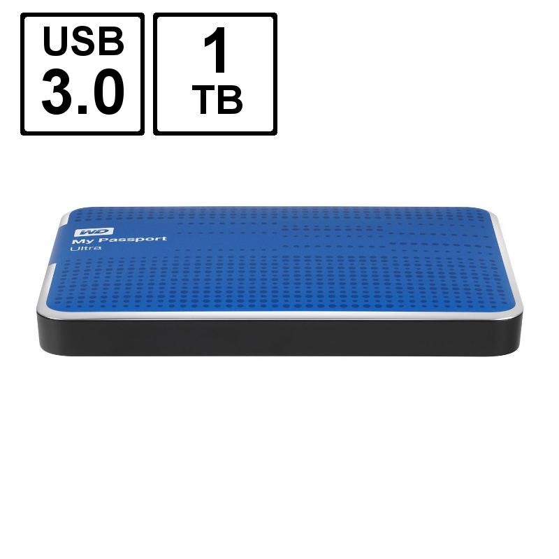 western digital my passport 1tb blue usb 3.0