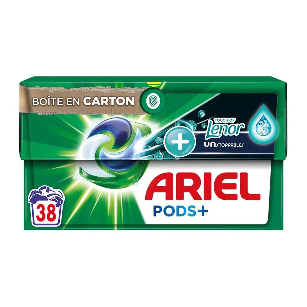 ARIEL Detergent All in1 Pods - Touch of Lenor - 38 Laundry loads