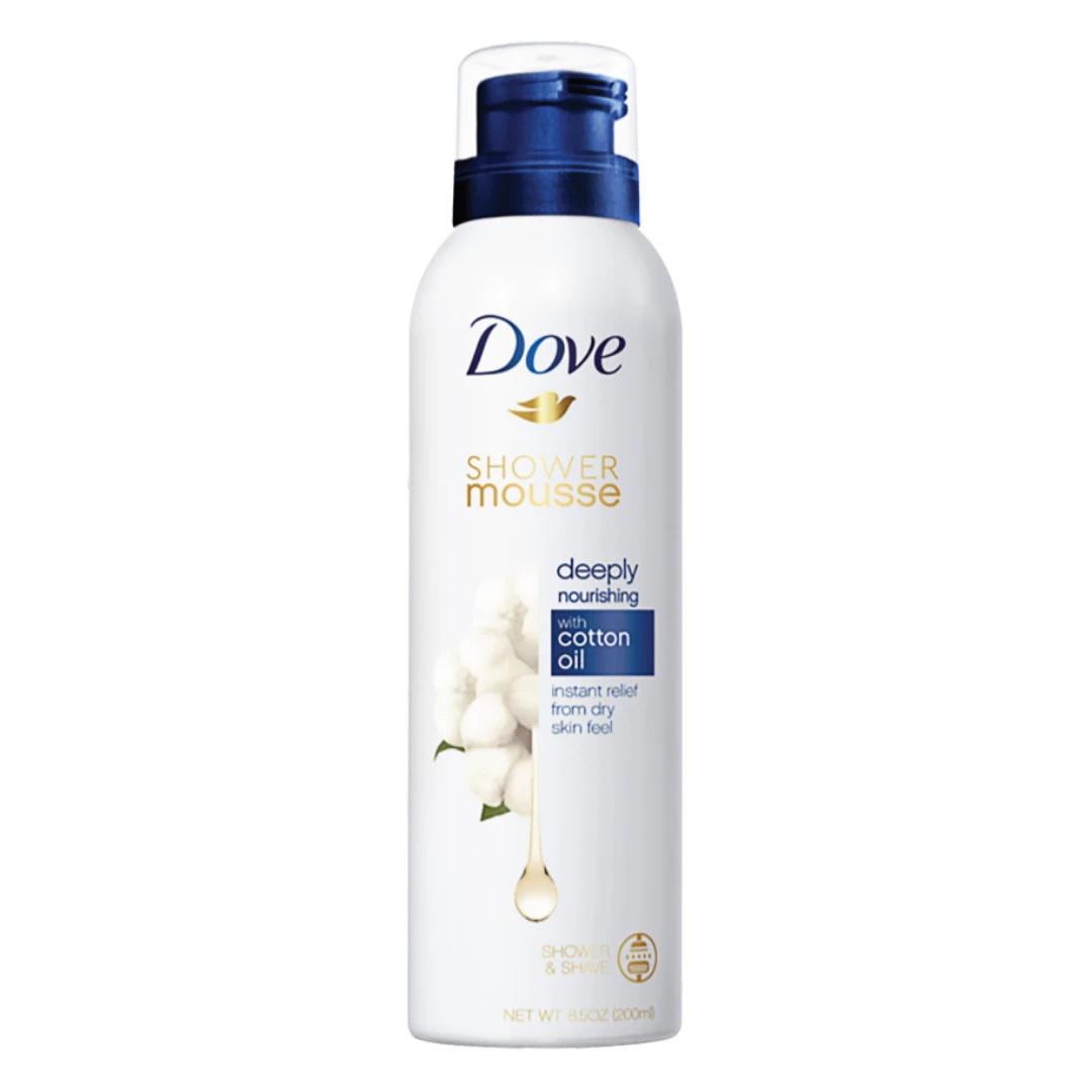 Dove Shower Mousse Deeply Nourishing with Cotton Oil - 200ml