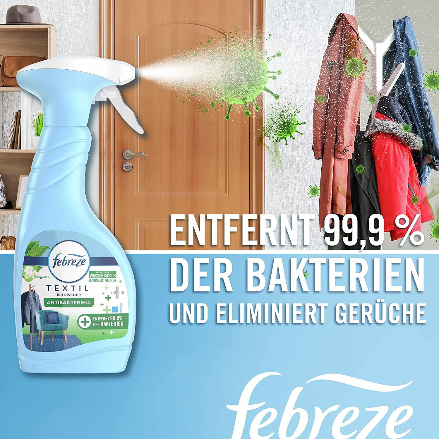 Febreze Textile Freshener Spray Disinfection - Thai Orchid - 375 ml