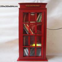 Retro Vintage Wall Display Case Display Cabinet English