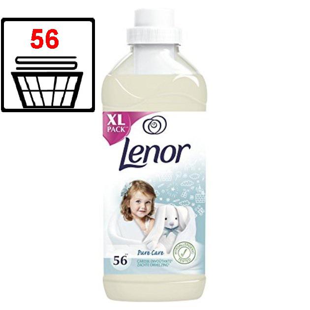 Lenor Fabric Softener - Pure Care Soft Embrace - 1,4 litre (56 washes)