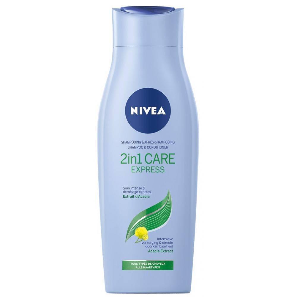 routine Schuldenaar Resoneer NIVEA "2in1 Care Express" shampoo + conditioner for all hair types - 250ml