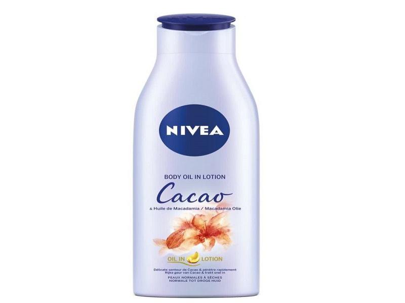 Aantrekkingskracht Meenemen draagbaar Nivea Body Oil in Lotion Cacao Macadamia - for dry skin - 400ml