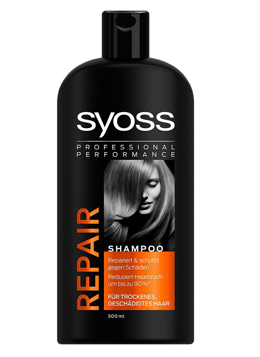 Keelholte Lezen bekennen Syoss Shampoo Repair - for dry, damaged hair - 500 ml
