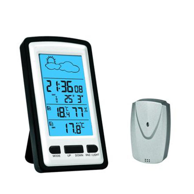 OMEGA DIGITAL WEATHER STATION LCD INDOOR/OUTDOOR WIRELESS