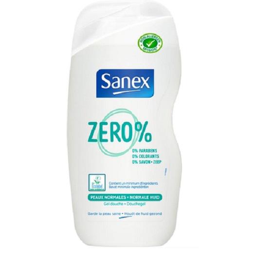 Te Aanpassing Pakistan Sanex Douchegel Unisex "Zero% Normal Huid" - 500 ml